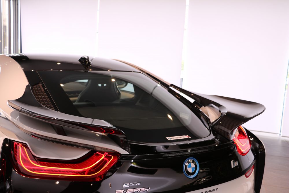 リアウイング カーボンED 【BMW iシリーズ i8】 - EMS-SHOP