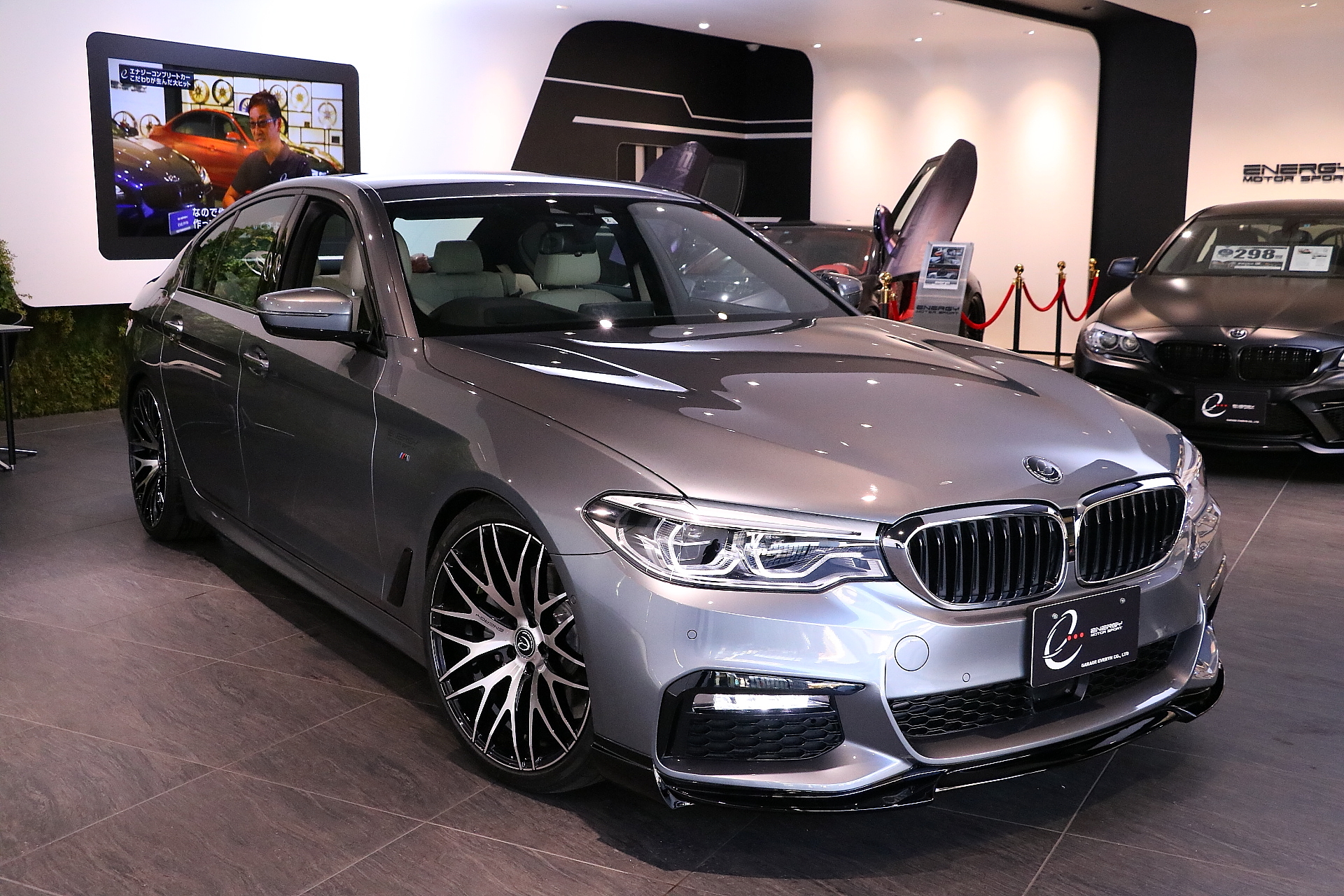 フロントリップ 3ピース 【BMW 5シリーズ G30/31 Mスポーツ】 - EMS-SHOP