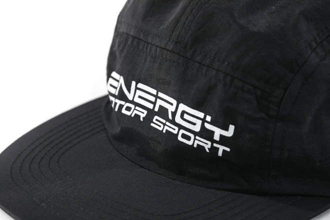 ENERGY MOTOR SPORT ナイロン・ジェットキャップ（ブラック